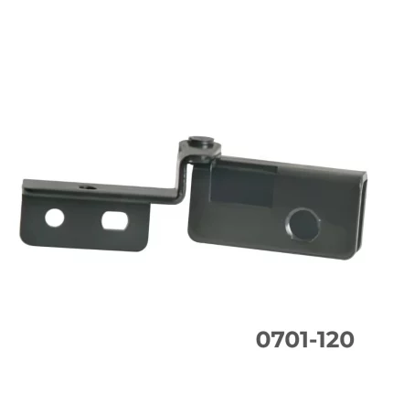 Bisagra-negro-de-pivote-para-puerta-de cristal