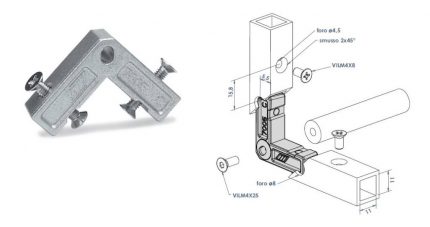 Escuadra interior e11 7005/500