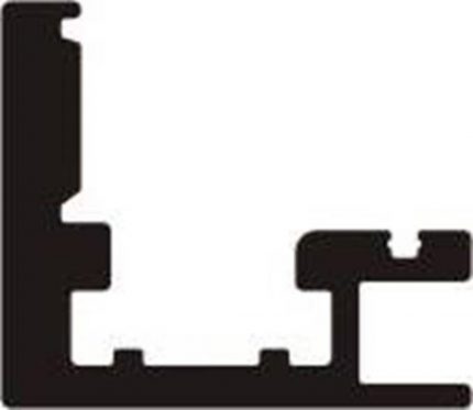 Perfil aluminio angulo recto 19170 6012 3 m