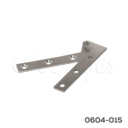 Bisagra bibel interior 74 mm largo acero inox