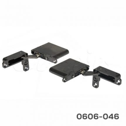 Bisagra Salice "Air" 105° electrolítico Titanio apertura automática  (Push)