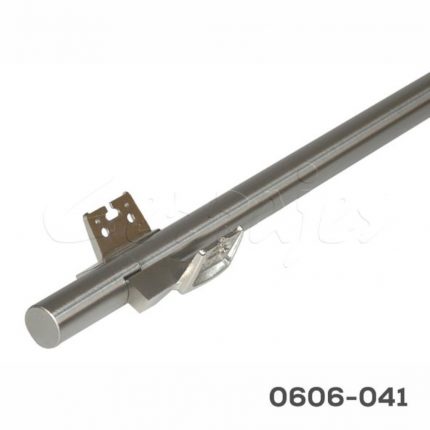 Sistema articulado para puerta de esquina Rincomatic "Compact32" H=897mm Acero inoxidable satinado