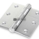 Bisagra de libro 88,9 x 88,9 x 3,0 mm acero inoxidable