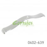Jaladera Zamak cc 160 mm L=182 mm 4432 Z07 Cromado Tornillo M4x25mm