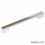 Jaladera Zamak cc 160/192 mm L=205 mm 4663 Z07 Cromado Tornillo M4x25mm