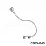 Luminaria Led Mod. Lucciole LEC20-USB, 12 VCD-10W, L=540 mm, 3000°K, atenuador de contacto, Gris