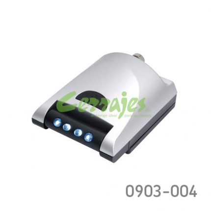 Lámpara de 4 LED’s dirigibles para interior de gabinete interruptor magnético