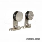 Corredizo colgante Inoxidable 304 para puerta de madera L=2 m rodamiento sencillo