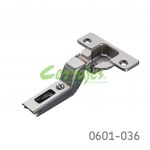 Bisagra puerta enrasada Salice S200 Ø=35mm cuello 17 48x6mm niquelada apertura automática (Push)