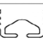 Perfil difusor PVC "Flex&Lux" 20,4x12 mm para la tira de LED (Máx: 12 W/m) Opaco Rad.Min.=80 mm
