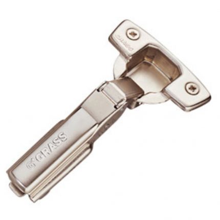 Bisagra Grass 173-VS8 "Serie 100" Taquete Ø=8mm niquelada cazoleta de acero