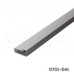 Perfil aluminio 4029 Gris mate 45x21 mm para cristal L=3m E42