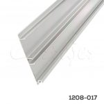 Zoclo Cerrajes L=4 m H=100mm Aluminio anodizado natural mate