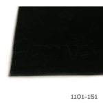Rollo de PVC revestido negro 1 m2 para interior de cajón