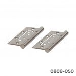 Bisagra biombo inoxidable 102x76x2.5 mm (4''x3'') 2BB, caja con 2 bisagras