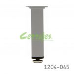 Pata para mueble Cerrajes Ø=35mm H=160mm epóxico Gris