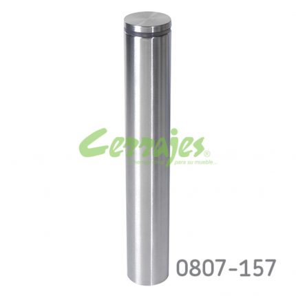 Espaciador inoxidable de 40 mm de diam y 250 mm de largo