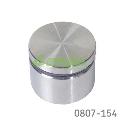 Espaciador inoxidable. de 40 mm de diámetro y 30 mm de largo