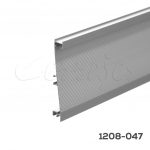 Zoclo para iluminación LED Cerrajes L=4 m H=100mm Aluminio Anodizado mate