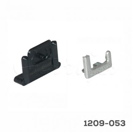 Bolsa de accesorios para jaladera "Syma14" Champagne Inox Mate(2 cubiertas + 2 clips + 2 tornillos)