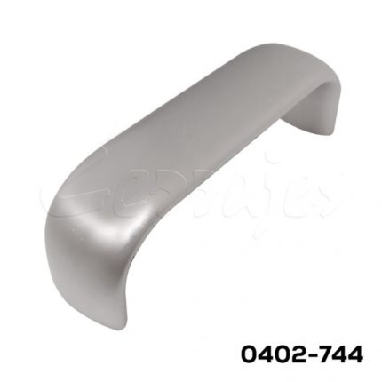 Jaladera Aluminio cc 96 mm L=105 mm 4495 A35 Anodizado natural mate Tornillo M4x25mm