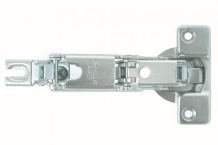 Bisagra para esquina Cerrajes  Ø=35mm 48x6mm 175° niquelada autocierre H=2mm 37x32