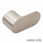 Jaladera Zamak cc 32 mm L=40x85 mm 4575 Z22 Niquel cepillado Tornillo M4x23 - 25mm