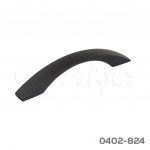 Jaladera Aluminio cc 128 mm L=163 mm 4703 A96 Grafito Tornillo M4x25mm