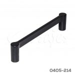 Jaladera Scope Zamak cc 160 mm L=176 mm 4698 Z81 Negro Tornillo M4x25mm