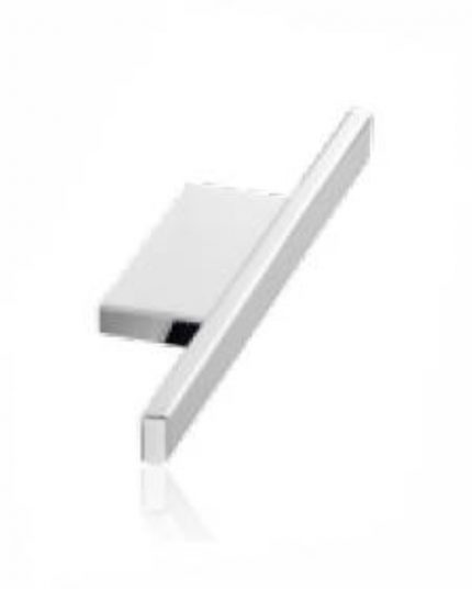 Jaladera Aluminio cc 32 mm L=100 mm 4586 Z22 Niquel cepillado Tornillo M4x23 - 25mm