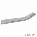 Jaladera Aluminio cc 96 mm L=245 mm 4637 Z07 Cromado Tornillo M4X22mm
