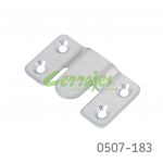 Conector metálico para unión de paneles