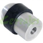 Tope de piso para puerta diam 30 mm cabeza esferica sat