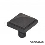 Botón Aluminio 4716 A96 Grafito Tornillo M4x25mm