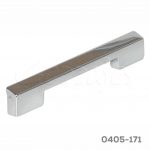 Jaladera Zamak cc 96/128 mm L=140 mm 4662 Z07 Cromado Tornillo M4x25mm
