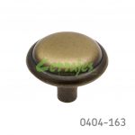 Botón Zamak Ø=32 mm 2051 Z11 Cuero Tornillo #8-32X1"
