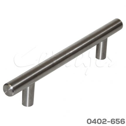 Jaladera Acero Inoxidable cc 128 mm L=192 mm 4396 I14 cepillado Tornillo M4x25mm