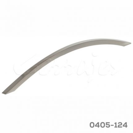 Jaladera Aluminio cc 192 mm L=215 mm 4625 Z22 Niquel cepillado Tornillo M4X22mm