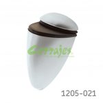 Ménsula para panel/cristal max. 19 mm  Cerrajes "Pelícano" L=74mm Cromo mate 18 kg c/tornillos