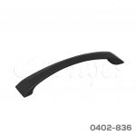 Jaladera Aluminio CC 128 mm L=154 mm 4708 A96 Grafito Tornillo M4x25mm