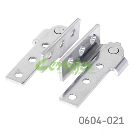 Bisagra bibel frontal 80 mm