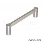 Jaladera Scope Zamak cc 160 mm L=176 mm 4698 Z22 Niquel cepillado Tornillo M4x25mm