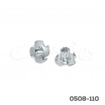 Tuerca inserto "T-Nut" Ø=1/4" (6,4mm) L=10mm 20 hilos por pulgada
