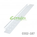 Panel lateral Cerrajes "Impaz" H=64mm L=500mm blanco RAL9010
