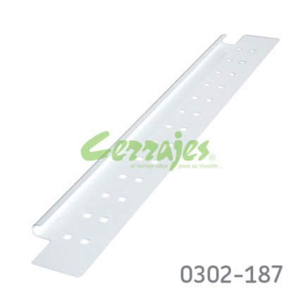 Panel lateral Cerrajes "Impaz" H=64mm L=500mm blanco RAL9010