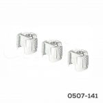 Cámara para soporte de entrepaño Italiana Ferramenta "PK2" Ø=18mm H=13,5mm PZ2 con bloqueo