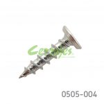 Tornillo p/corredera epóxica cabeza trunca "Undercut" #6 x5/8" (15,8mm) PH1 Zincado Con punta T17