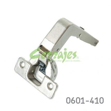 Bisagra Salice "Silentia" S700 Ø=35mm Cuello codo largo 48x6mm 110° H=13,5mm niquelada cierre suave