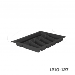 Organizador para cubiertos de cocina Volpato Serie-76 W=450mm Plástico PP Lava