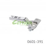 Bisagra sobrepuesta Cerrajes "IKT" Ø=35mm cuello 00 48x6mm 110° Taquete Ø=10mm niquelada autocierre